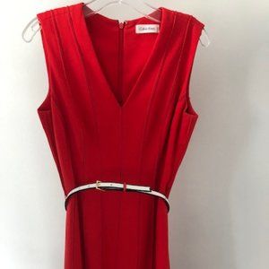 Calvin Klein Women’s Dress with Belt | Size S